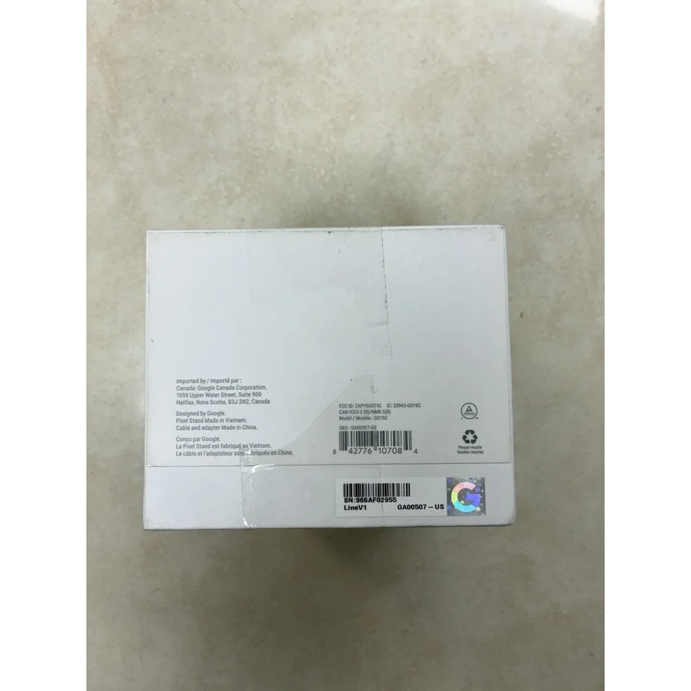 Google Pixel Stand Fast Wireless Charger White GA00507-US for Pixel 3 3 XL Qi